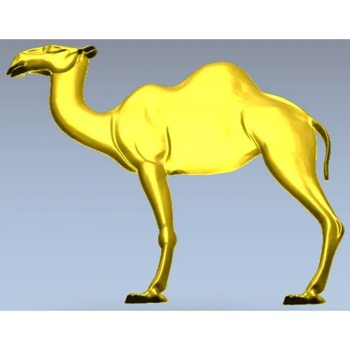 3D модель дромедара в формате STL для ЧПУ