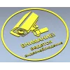 Круглая табличка "Внимание - ведется видеонаблюдение" stl