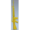 3D модель винтовки M16 в формате STL для ЧПУ