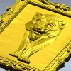 Волк в резной рамке - STL модель для ЧПУ