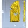 Волк под Луной - рельефная 3D модель STL для ЧПУ