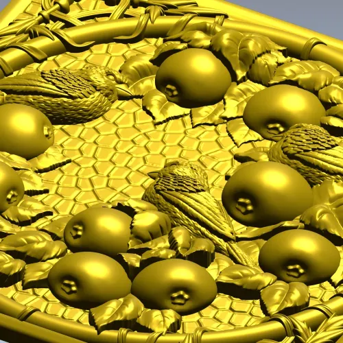 Воробьиный венок - 3D модель STL для ЧПУ
