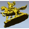Gallant Rider - high-detail 3D STL model for CNC milling