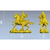 Gallant Rider - high-detail 3D STL model for CNC milling