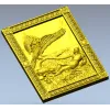 3D модель STL панно "Гамаюн" для ЧПУ