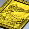 3D модель STL панно "Гамаюн" для ЧПУ