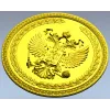 Герб Российской Федерации - 3D модель STL для ЧПУ
