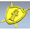 Герб "Законъ" - 3D модель STL для ЧПУ