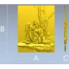 Гефсиманское моление - 3D модель STL панно для ЧПУ
