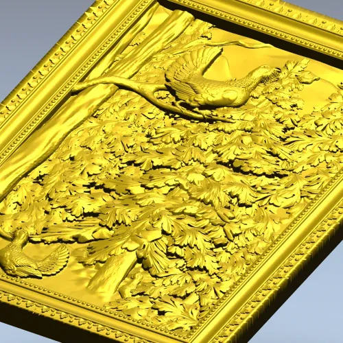 Глухариная поляна - 3D модель в формате STL для ЧПУ