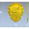 3D модель щита с глухарём в формате STL для ЧПУ