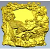 Глухарь в шишечном бору - рельеф для ЧПУ (STL)