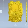 Глухарь в шишечном бору - рельеф для ЧПУ (STL)