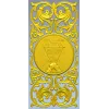 Golgotha Medallion Acanthus Panel - STL for CNC