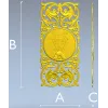 Golgotha Medallion Acanthus Panel - STL for CNC