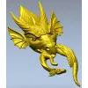 3D модель головы морского дракона в формате STL для ЧПУ