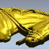 Horse head relief STL - high-detail 3D model for CNC carving