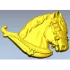 Голова лошади - STL 3D модель для ЧПУ