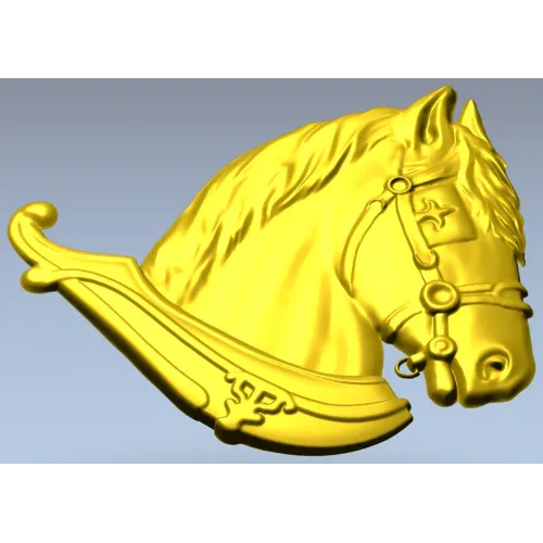 Голова лошади - STL 3D модель для ЧПУ