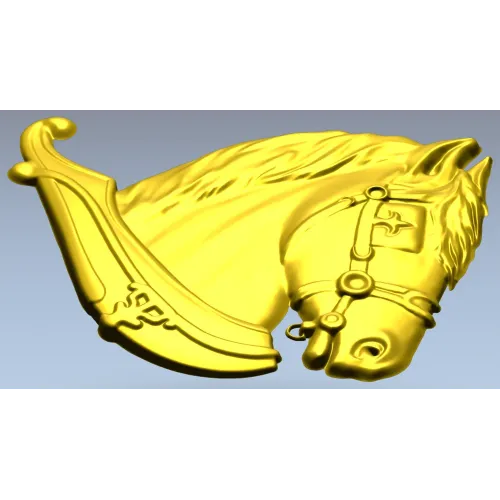 Голова лошади - STL 3D модель для ЧПУ