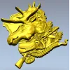 Охотничий трофей - барельеф головы лося в щите (STL)