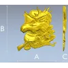 Охотничий трофей - барельеф головы лося в щите (STL)