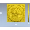 Рельефная панель "Парные голуби" - stl модель для ЧПУ