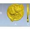 Doves of Spring - high-relief round medallion STL for CNC