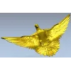 Soaring Dove Relief - 3D STL model for CNC milling