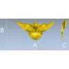 Soaring Dove Relief - 3D STL model for CNC milling