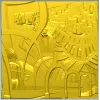 Город из окна - декоративная панель в рельефе (STL)