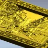 Vintage Boulevard - high-relief STL for CNC carving