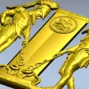 Греческие гоплиты - рельефная 3D модель STL для ЧПУ