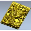Панно "Гуань Гун" - 3D модель STL для ЧПУ