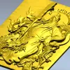 Гуань Гун с драконом - рельефная 3D модель (STL) для ЧПУ