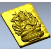 3D модель Гуаньинь - рельефная панель STL для ЧПУ
