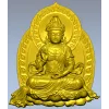 Guanyin Lotus Relief STL
