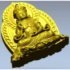 Guanyin Lotus Relief STL