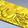 Dana bas-relief STL for CNC