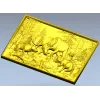 Панно "Охота стаи" - 3D модель STL для фрезеровки