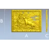 Дуэт львиц - рельефная stl модель панно для ЧПУ