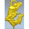 Барельеф "Летящая нимфа" - 3D модель STL для ЧПУ