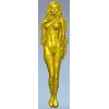 Нимфа-аппликация - детализированная 3D модель STL для ЧПУ