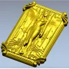 3D модель панно "Вечная нимфа" - STL для ЧПУ