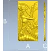 Нимфа в листве - 3D модель STL для ЧПУ