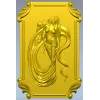 3D модель панно "Нимфа в завитках" (STL) для ЧПУ