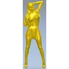 Рельефная 3D модель девушки в платье - STL для ЧПУ