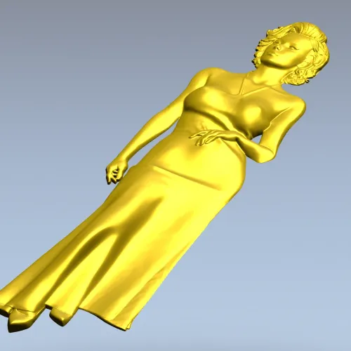 Вечерняя грация - 3D модель STL для ЧПУ