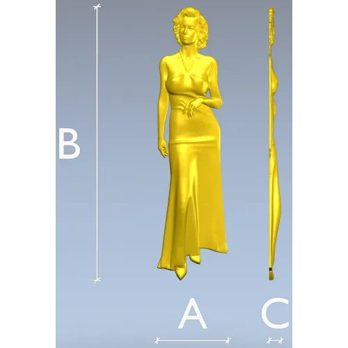 Вечерняя грация - 3D модель STL для ЧПУ