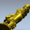 Нимфа в цветах - 3D модель STL для ЧПУ